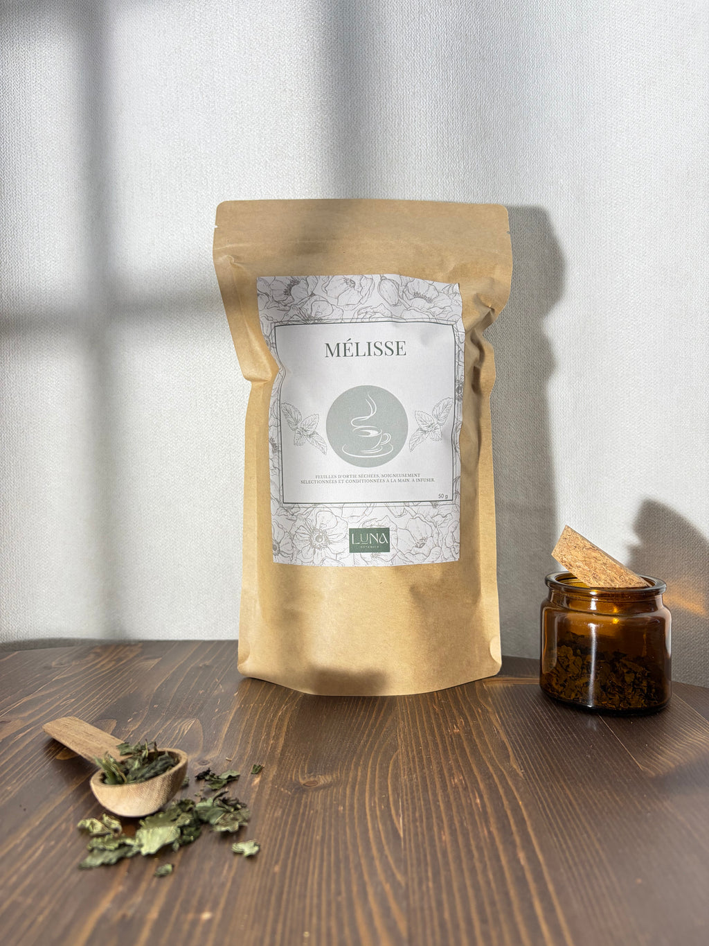 Mélisse – Feuilles séchées – 50 g