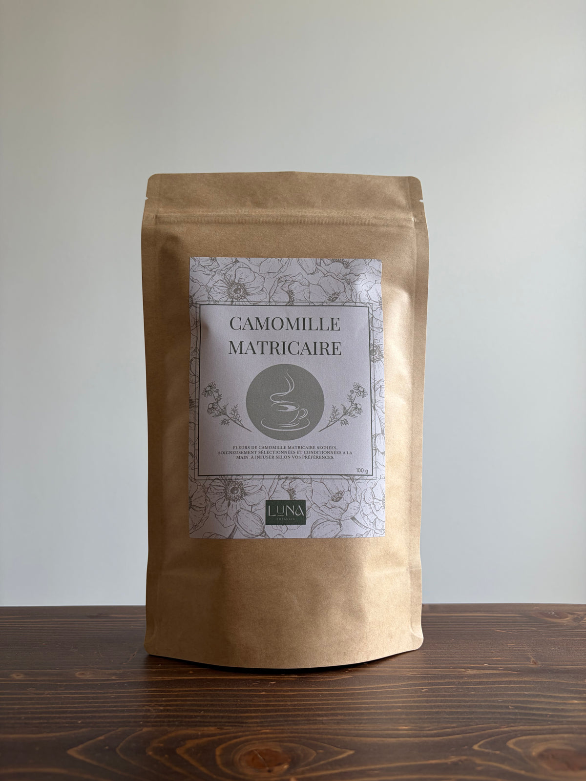 Camomille matricaire – Fleurs séchées – 100 g
