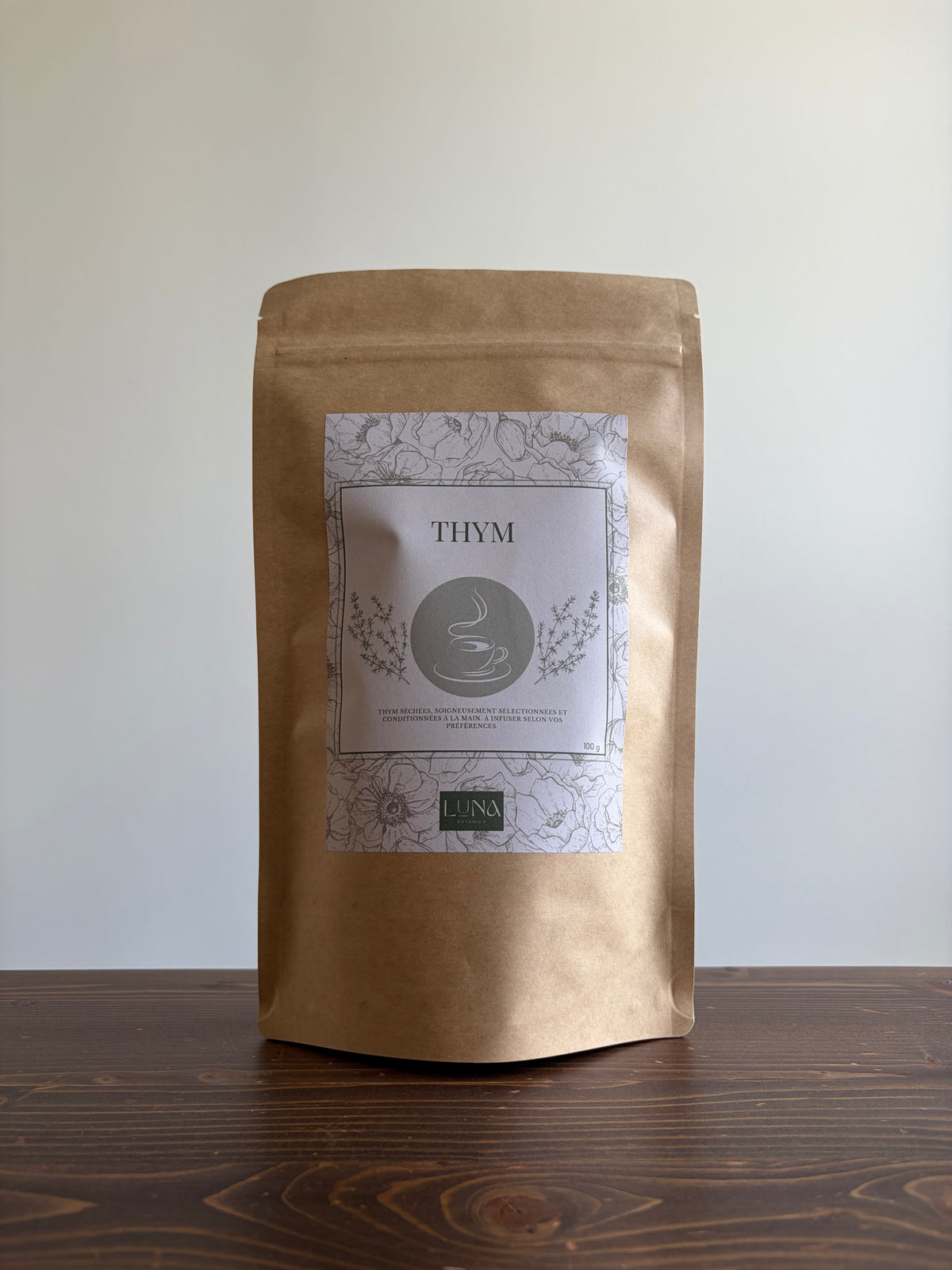 Thym – Feuilles séchées – 100 g