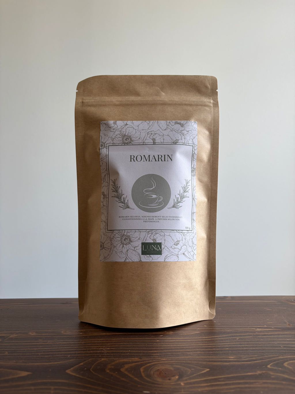 Romarin – Feuilles séchées – 100 g