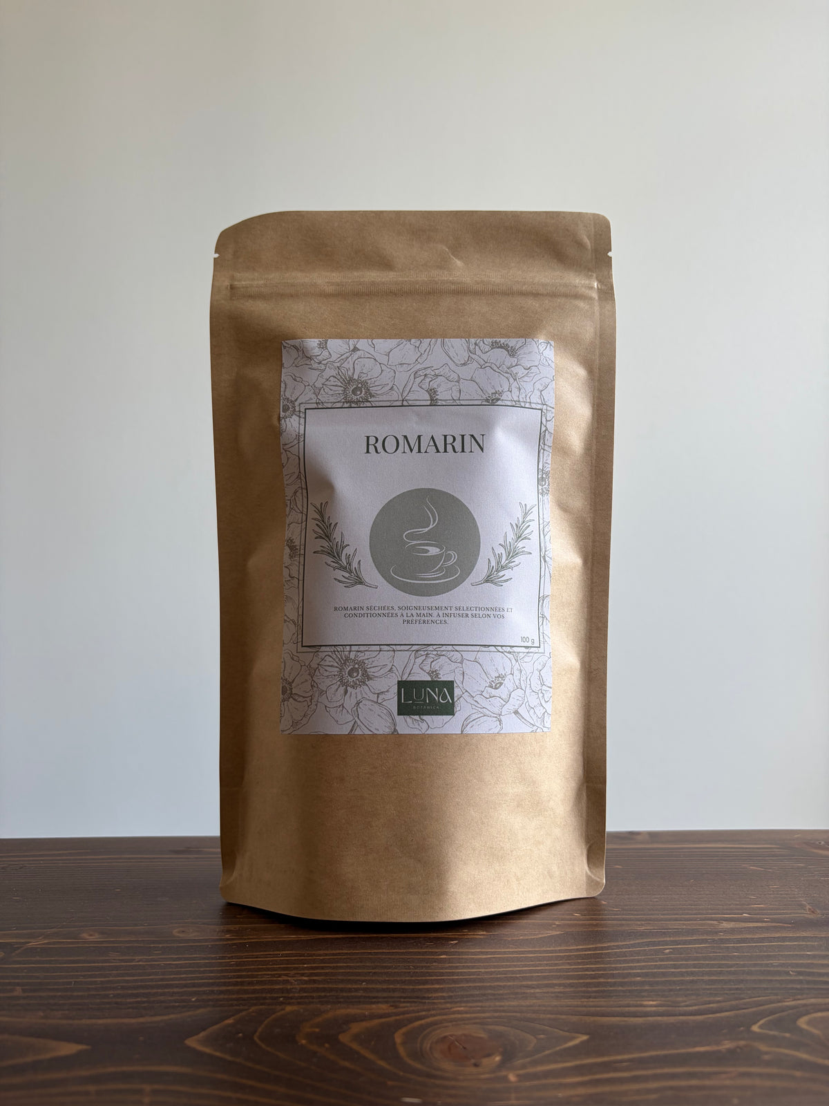 Romarin – Feuilles séchées – 100 g