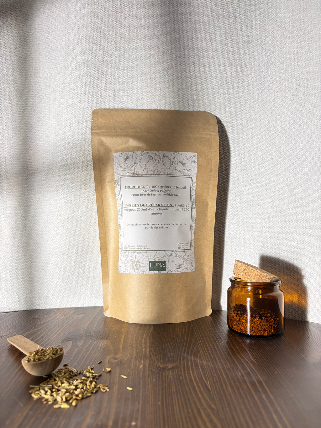 Fenouil - Graines séchées - 100 g