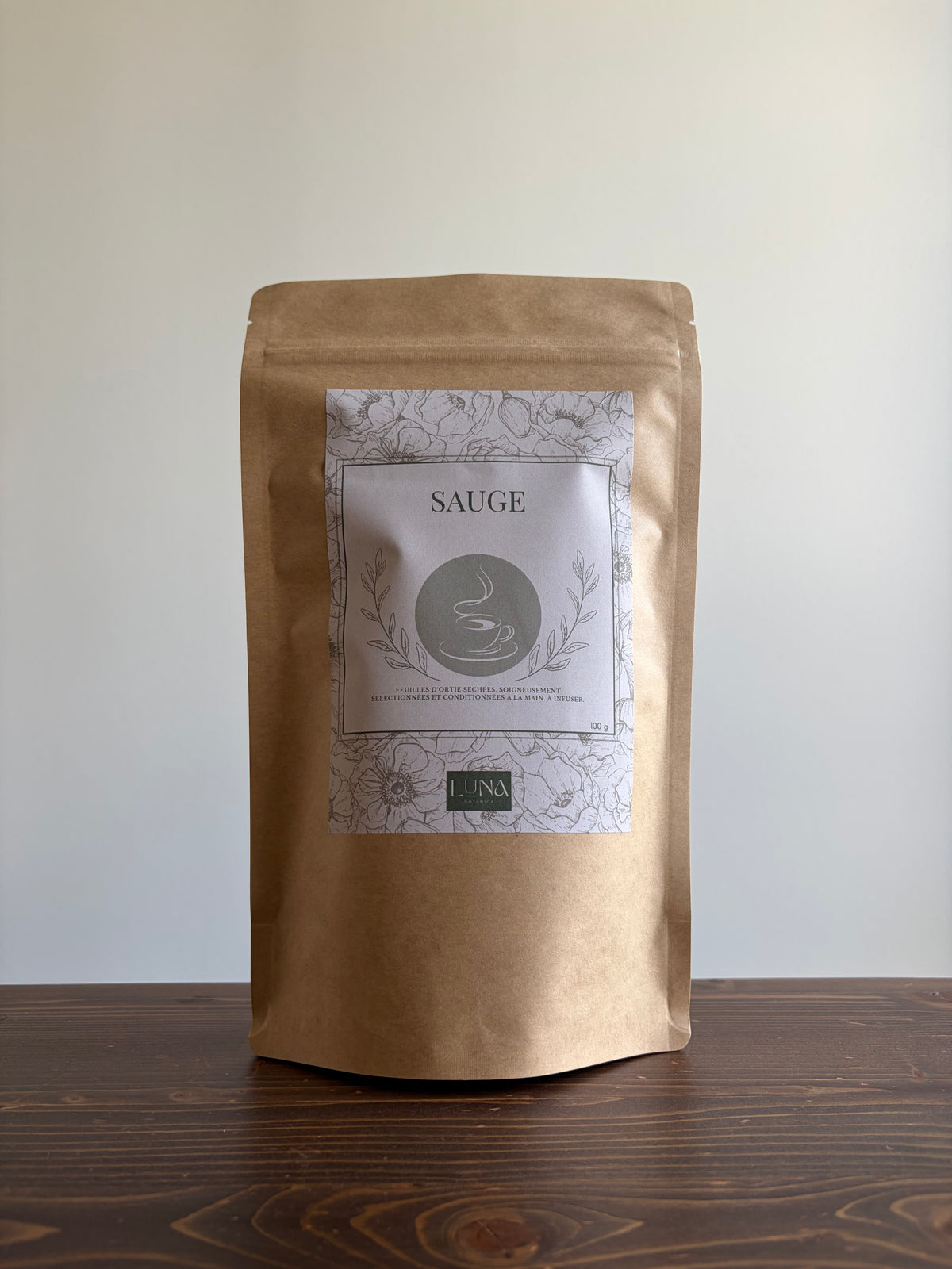 Sauge – Feuilles séchées – 100 g
