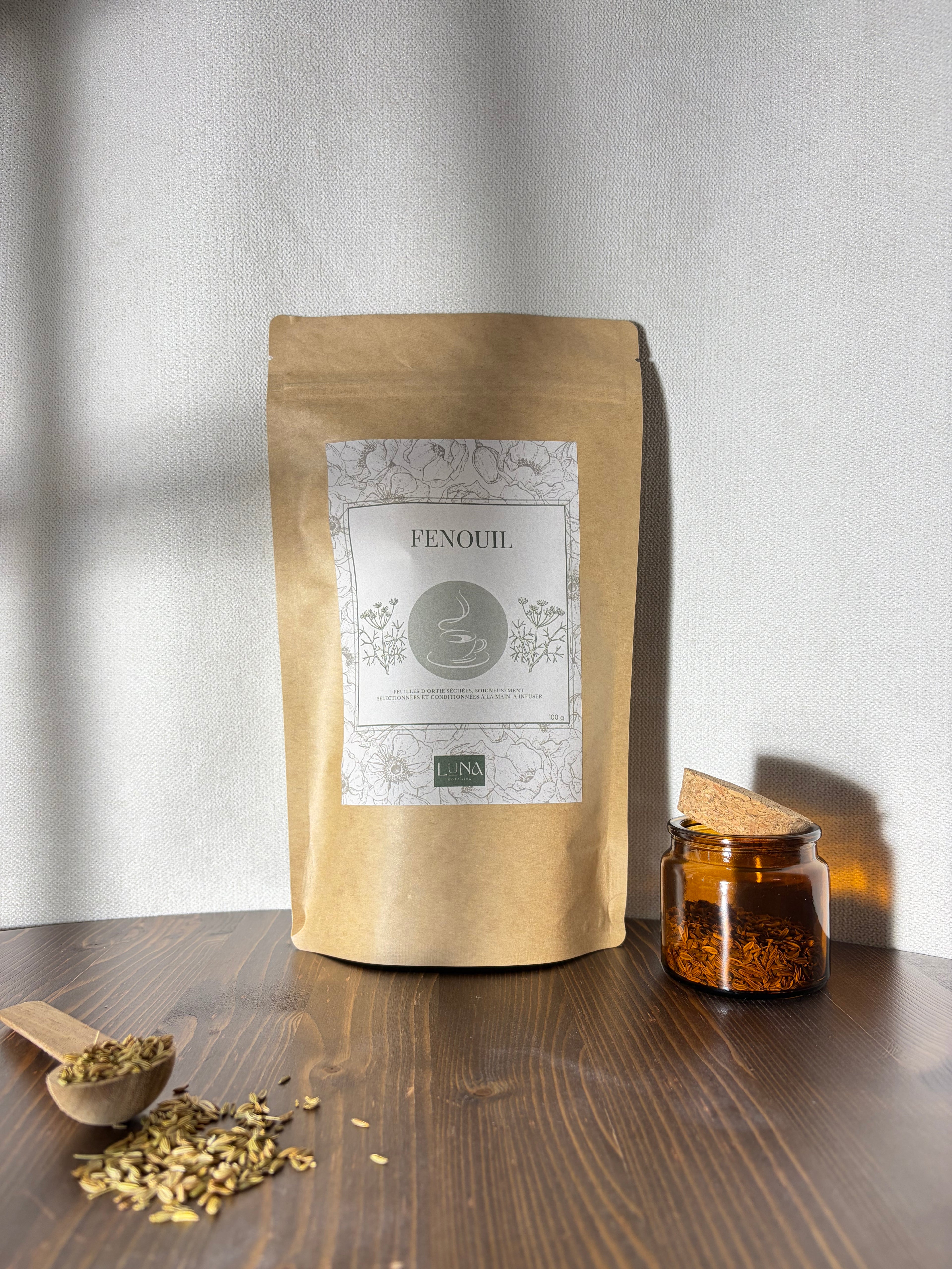 Fenouil - Graines séchées - 100 g