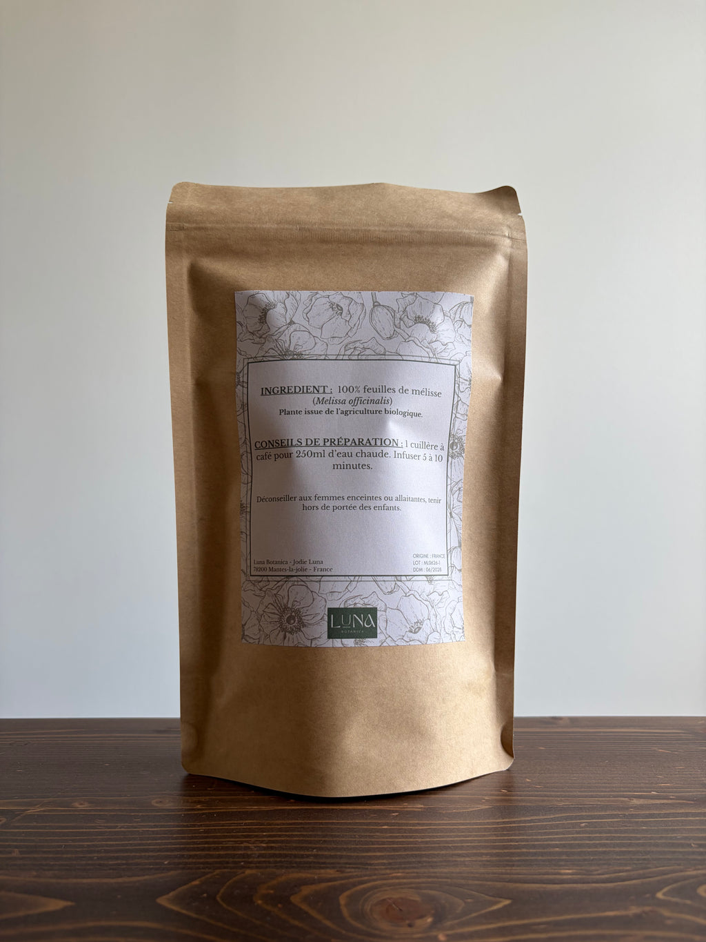 Mélisse – Feuilles séchées – 50 g