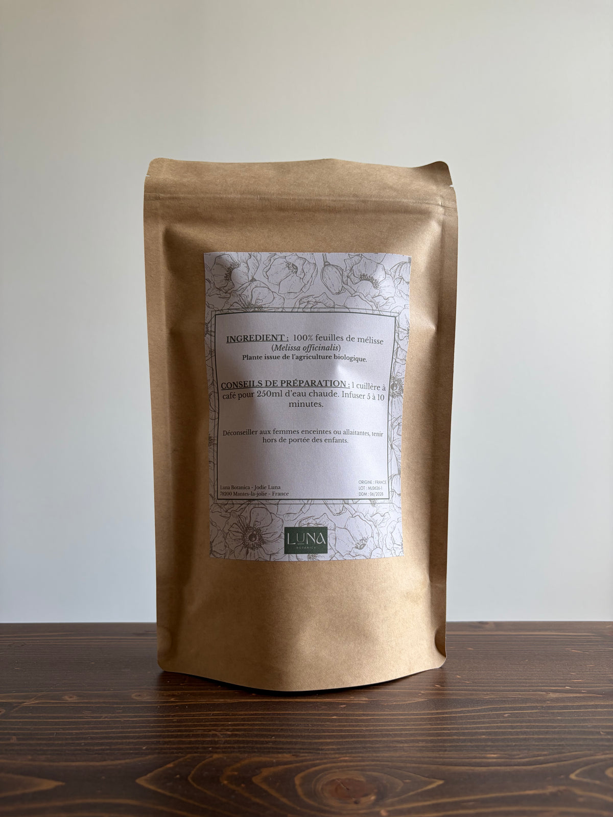 Mélisse – Feuilles séchées – 50 g
