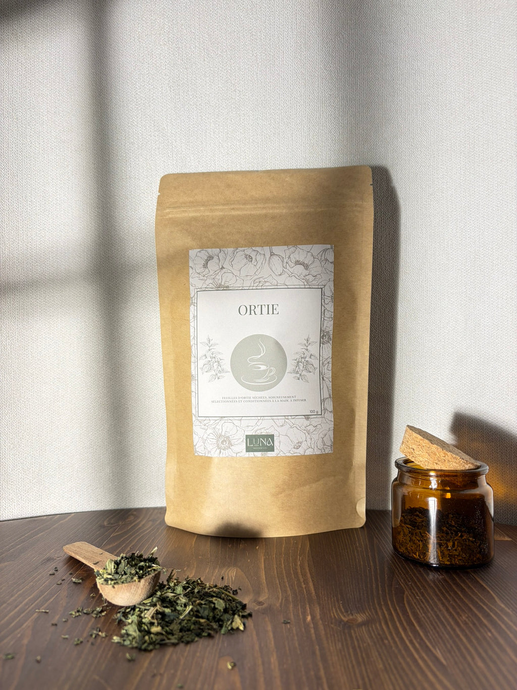 Ortie – Feuilles séchées – 100 g