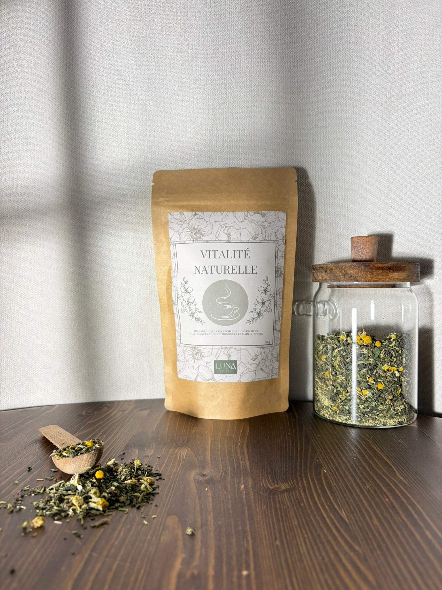 Vitalité naturelle - Infusion de plantes - 50 g