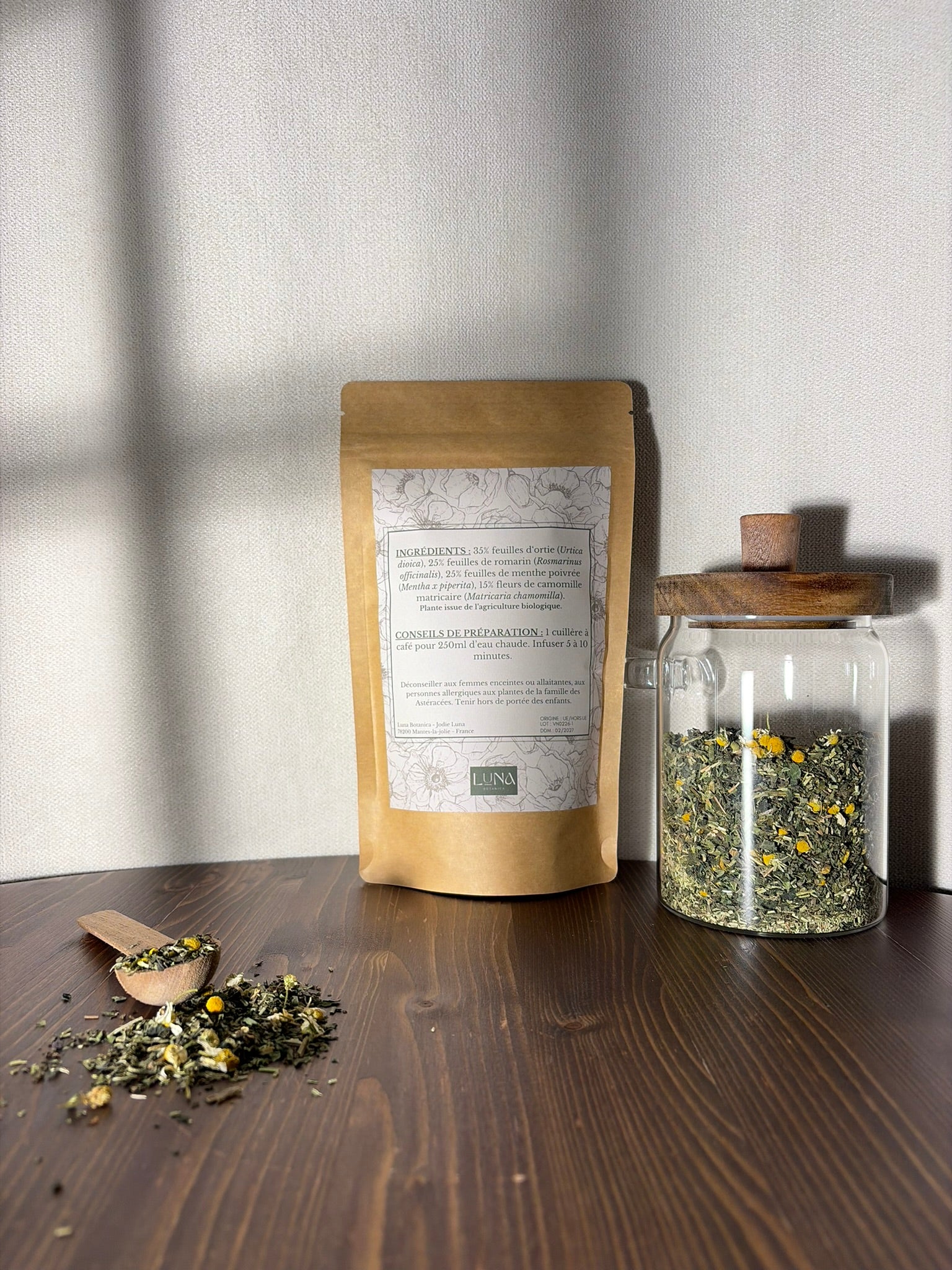 Vitalité naturelle - Infusion de plantes - 50 g
